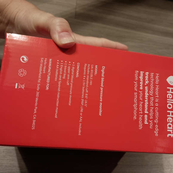 Hello Heart Health Tracker NEW - Picture 4 of 7